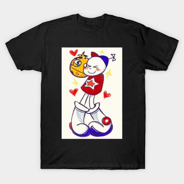 Stinkoman 20x6 1-up and cheatball! T-Shirt by xxlisagamerxx